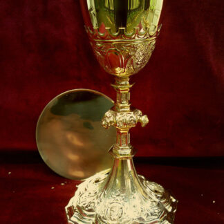 Gold Plated Chalice (Brass)