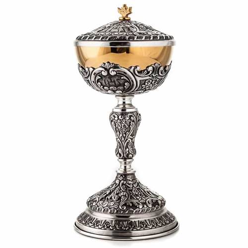 Silver and Gold Tone Ciborium